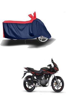Mdstar Two Wheeler Cover for Bajaj(Pulsar 220F, Red, Blue)