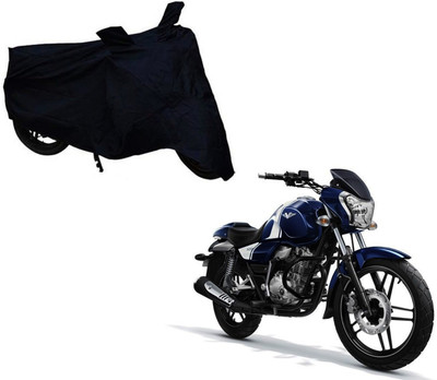 ABS AUTO TREND Two Wheeler Cover for Bajaj(V 150, Black)