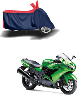 HYBRIDS COLLECTION Two Wheeler Cover for Kawasaki(Ninja ZX-14R, Red, Blue)