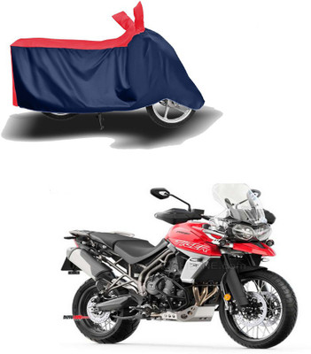 HYBRIDS COLLECTION Two Wheeler Cover for Triumph(Twin, Red, Blue)