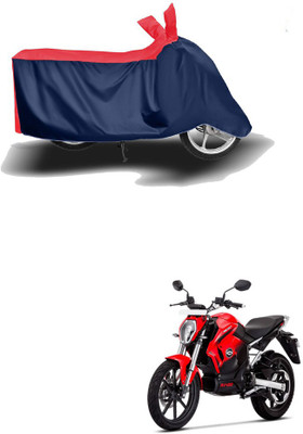 HYBRIDS COLLECTION Two Wheeler Cover for Revolt(RV 400, Red, Blue)