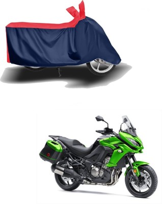 AUTOCAD Waterproof Two Wheeler Cover for Kawasaki(Versys 1000, Red, Blue)