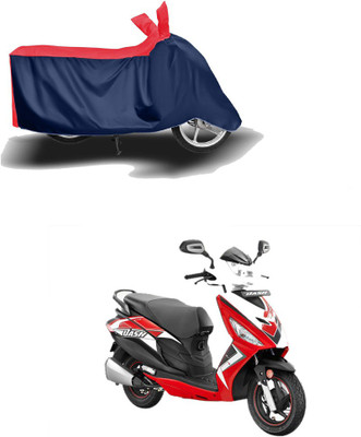 Mdstar Waterproof Two Wheeler Cover for Hero(Dash, Red, Blue)