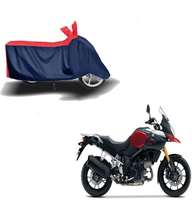 THE REAL ARV Waterproof Two Wheeler Cover for Suzuki(V Strom 1000, Red, Blue)
