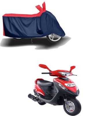 HYBRIDS COLLECTION Two Wheeler Cover for Mahindra(Flyte, Red, Blue)