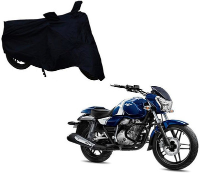 ABS AUTO TREND Two Wheeler Cover for Bajaj(V 150, Black)