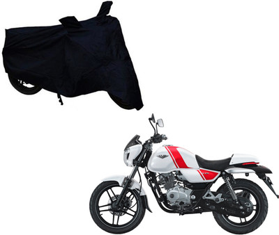 ABS AUTO TREND Two Wheeler Cover for Bajaj(V 150, Black)