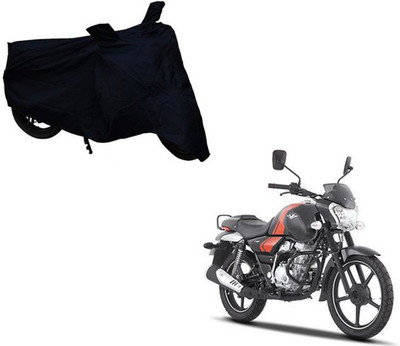 ABS AUTO TREND Two Wheeler Cover for Bajaj(V 150, Black)