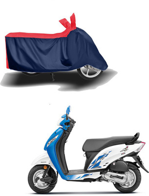 AUTOCAD Waterproof Two Wheeler Cover for Honda(Activa i, Red, Blue)