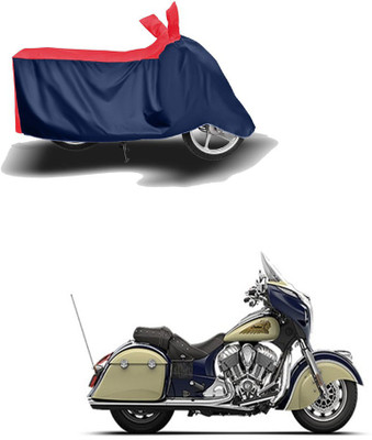 AUTOCAD Waterproof Two Wheeler Cover for Indian(Chieftain, Red, Blue)