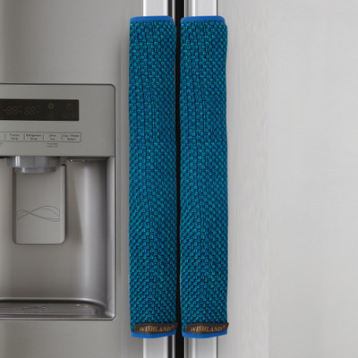Wishland Refrigerator Handle  Cover(Width: 20 cm, Blue 12X6 Inches)