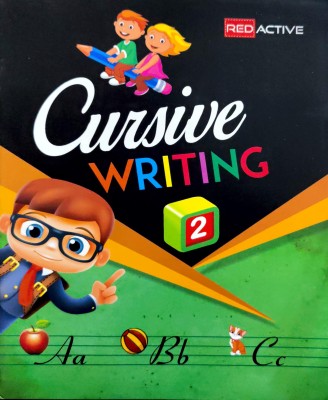 Red Active Cursive Writing Class 2(Paperback, Megha jain)