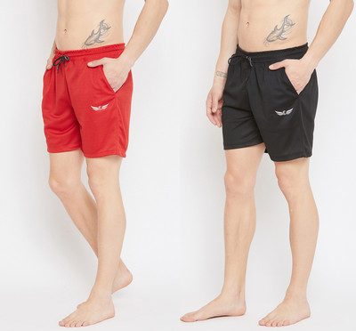 Chrome & Coral Solid Men Boxer