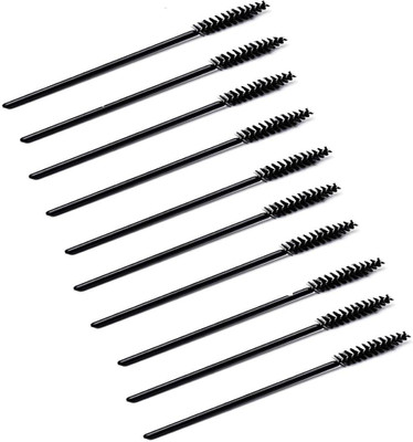 Gugzy Disposable Makeup Brush Set Mascara Eyelash Wands Brush for Eyelash Extension I Eyelash Wand I Mascara Curler I Mascara Wand Brush(Pack of 10)