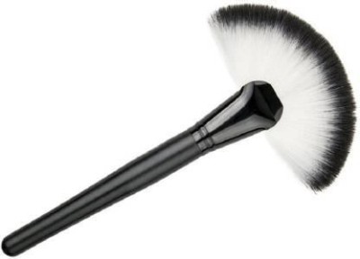 Lenon Beauty Professional Fan Makeup Brush Single Soft Face Powder Foundation Blush Sector Fan-shaped Cosmetic Make Up Tool(Pack of 1)