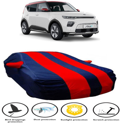 Ascension Car Cover For Kia Soul EV (With Mirror Pockets)(Red, Blue)