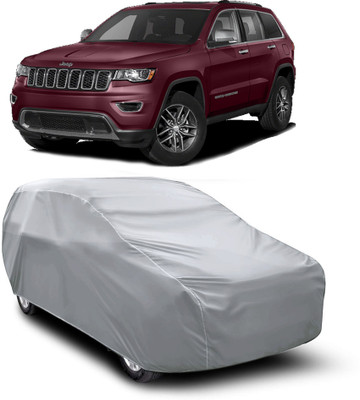 KuchhBhi Car Cover For Jeep Compass (Without Mirror Pockets)(Silver)