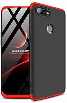FlareHUB Front & Back Case for OPPO A5s(Red, Hard Case, Pack of: 1)