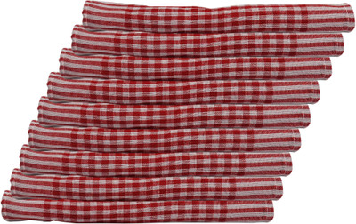 Reysol KT White Red 3 Wet and Dry Cotton Cleaning Cloth(8 Units)