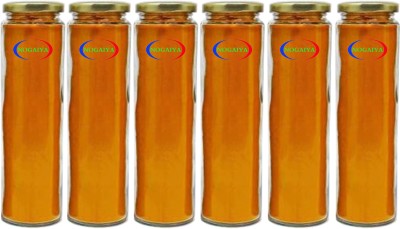 NOGAIYA Glass Utility Container  - 300 ml(Pack of 6, Clear)