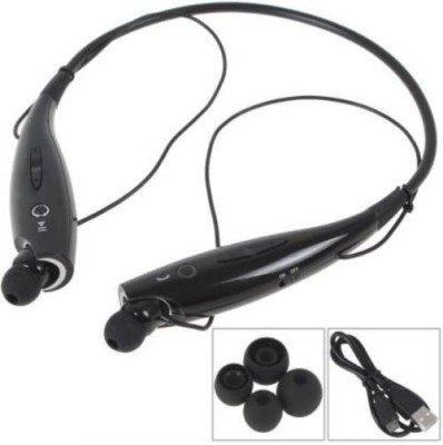 GUGGU TEJ_447O_HBS 730 Neck Band Bluetooth Headset Bluetooth Headset(Black, In the Ear)