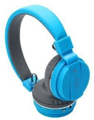 ROAR UNJ_507I_o SH12 Over the head Wireless Bluetooth Headset Bluetooth(Blue, On the Ear)