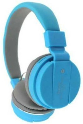 ROAR TKE_444N_ SH12 Over the head Wireless Bluetooth Headset Bluetooth Headset(Blue, On the Ear)