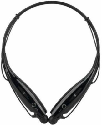 SYARA UGJ_408B_HBS 730 Neck Band Bluetooth Headset Bluetooth Headset(Black, In the Ear)