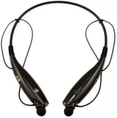 SYARA WNE_573N_o HBS 730 Neck Band Wireless Bluetooth Headset Bluetooth Gaming Headset(Black, In the Ear)