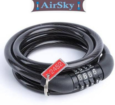 AIRSKY Iron Combination Lock For Helmet