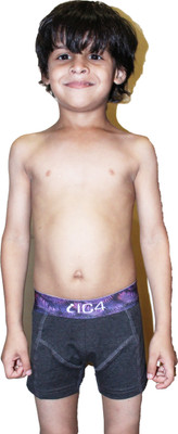 IC4 Brief For Boys(Grey Pack of 1)