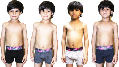 IC4 Brief For Boys(Multicolor Pack of 4)