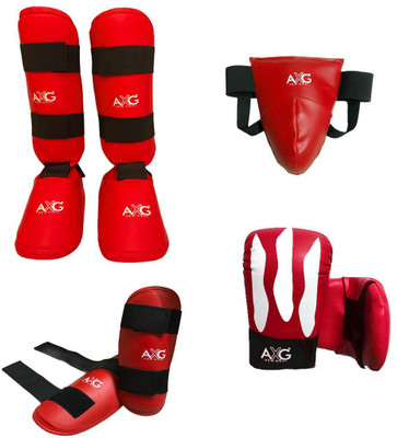AXG NEW GOAL Taekwondo Guards For MMA Kick Boxing And Other Martial Arts (Medium) Boxing Kit