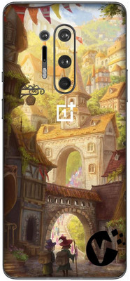 wrap craft ONEPLUS 8 PRO Mobile Skin(Multicolor)