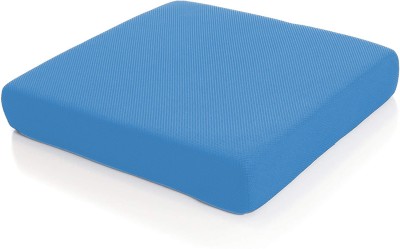 PUMPUM Memory Foam Chair Pad Memory Foam Solid Chair Pad Pack of 1(Sky Blue)