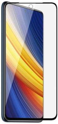 LIKEDESIGN Edge To Edge Tempered Glass for POCO X3 Pro(Pack of 1)