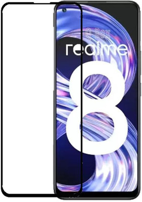 Q Box Edge To Edge Tempered Glass for Realme 8, Realme 8 pro, Realme 7 Pro(Pack of 1)