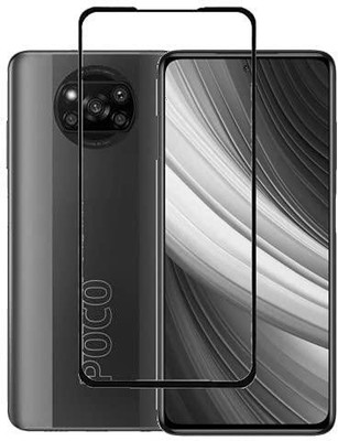 LIKEDESIGN Edge To Edge Tempered Glass for POCO X3 Pro(Pack of 1)