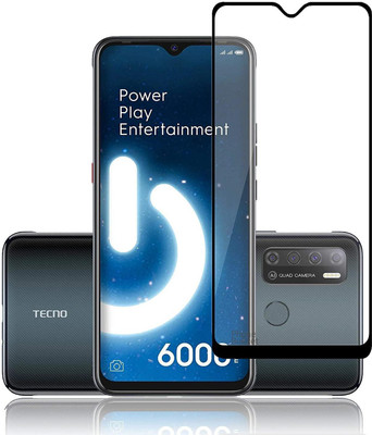 GDBUY Edge To Edge Tempered Glass for Tecno Spark Power 2 Air(Pack of 1)