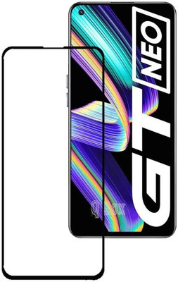 Q Box Edge To Edge Tempered Glass for Realme GT NEO(Pack of 1)