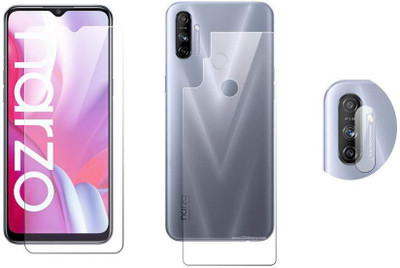Nawab Collection Screen Guard for Realme Narzo 20A(Pack of 2)