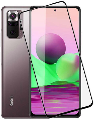 ASMANTIC Edge To Edge Tempered Glass for Mi Redmi Note 10 Pro(Pack of 1)
