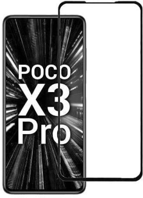 welldesign Edge To Edge Tempered Glass for POCO X3 Pro(Pack of 1)