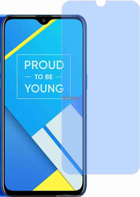 TELTREK Tempered Glass Guard for REALME C2 2020 (Impossible AntiBlue Light)(Pack of 1)