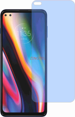 ZINGTEL Tempered Glass Guard for MOTOROLA G 5G PLUS (Impossible AntiBlue Light)(Pack of 1)