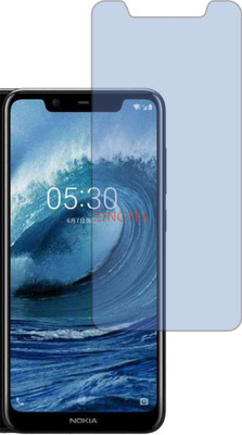 ZINGTEL Tempered Glass Guard for NOKIA X5 (Impossible AntiBlue Light)(Pack of 1)