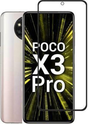 welldesign Edge To Edge Tempered Glass for POCO X3 Pro(Pack of 1)