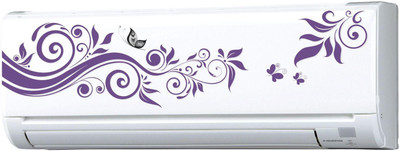 Decals Sticker 122 cm Air Conditioner Sticker Ac Sticker AC Sticker and Wall Sticker Self Adhesive Sticker(Pack of 1)