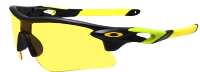 PETER JONES Wrap-around Sunglasses(For Men & Women, Yellow)