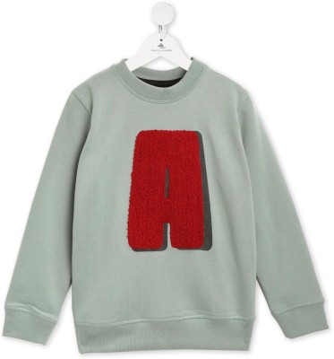 Cherry Crumble by Nitt Hyman Full Sleeve Self Design Boys Sweatshirt